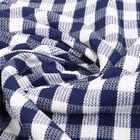 220 GSM Blue Cotton Blend Bath Towel, , small