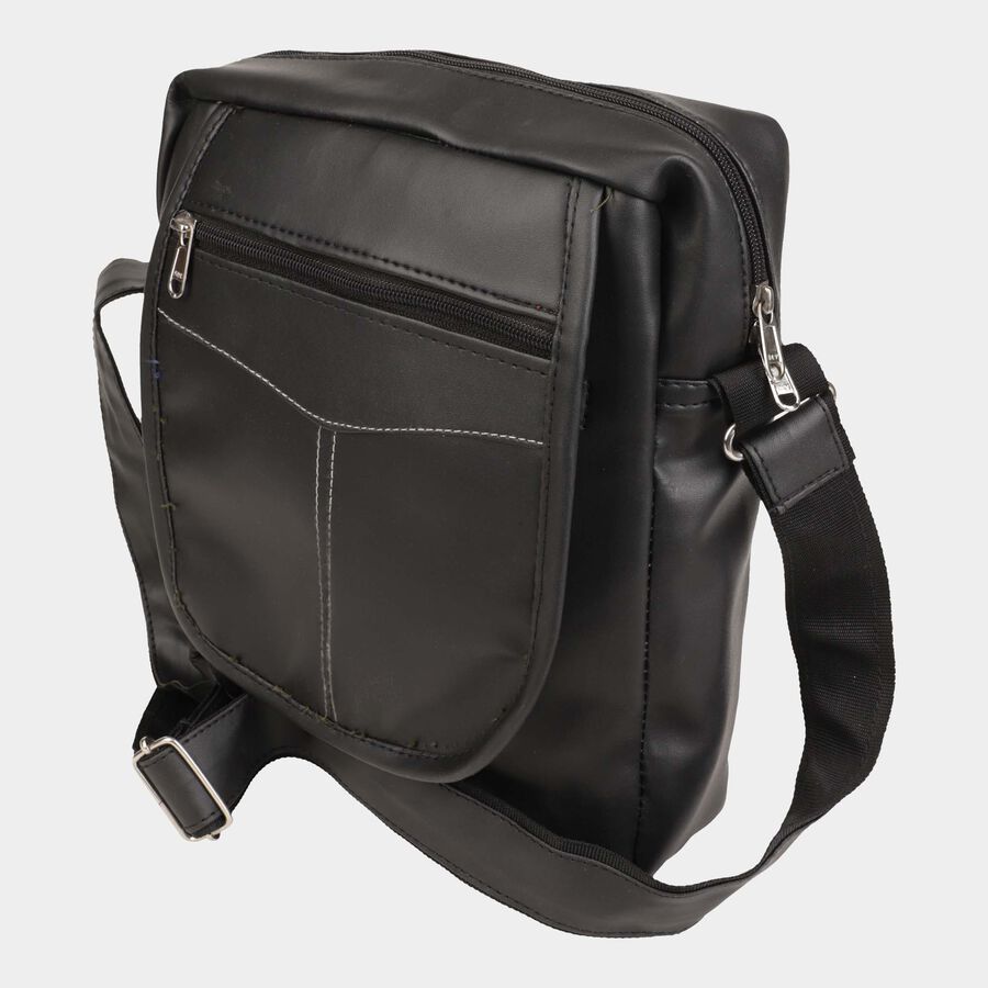 Men's Polyurethane Sling Bag, , large image number null