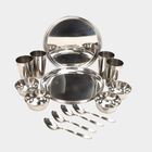 16 Pcs. Steel Dinner Set, , small image number null