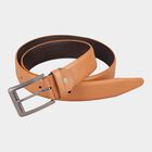 Men's Tan Polyurethane Casual Belt, , small image number null