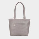 Women's Grey Polyurethane Hand Bag, , small image number null