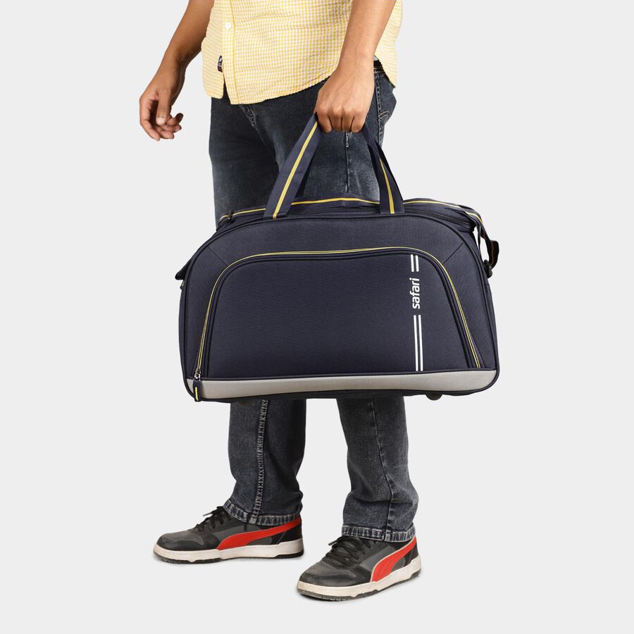 Dark Blue Polyester Duffle Trolley, , large image number null