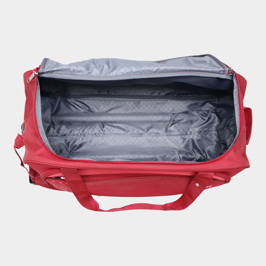 Red Polyester Duffle Trolley, , large image number null