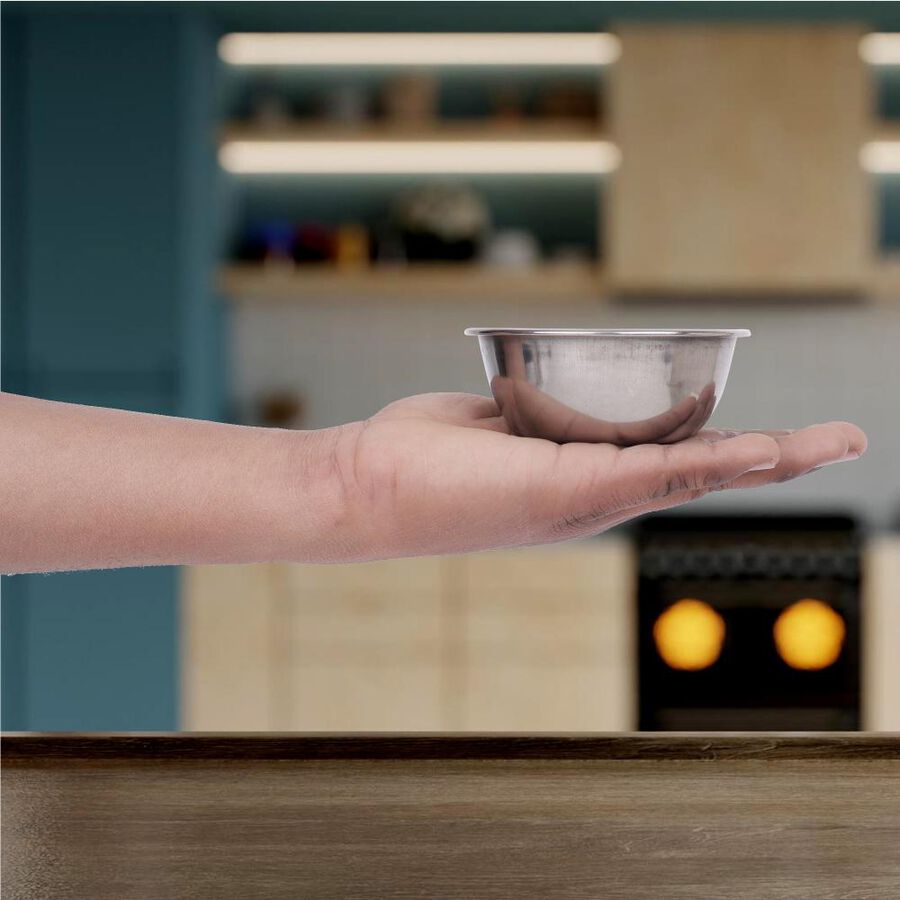 Home Select 16 Pcs. Steel Dinner Set Vishal Mega Mart India