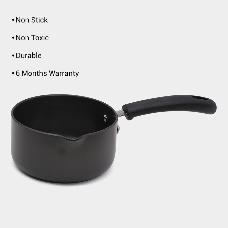 Hard Anodised Non Stick Sauce Pan (15.5cm), , large image number null
