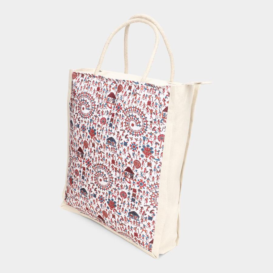 Multicolor Canvas Bag, , large image number null