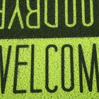 Green Polyester Door Mat, , small image number null