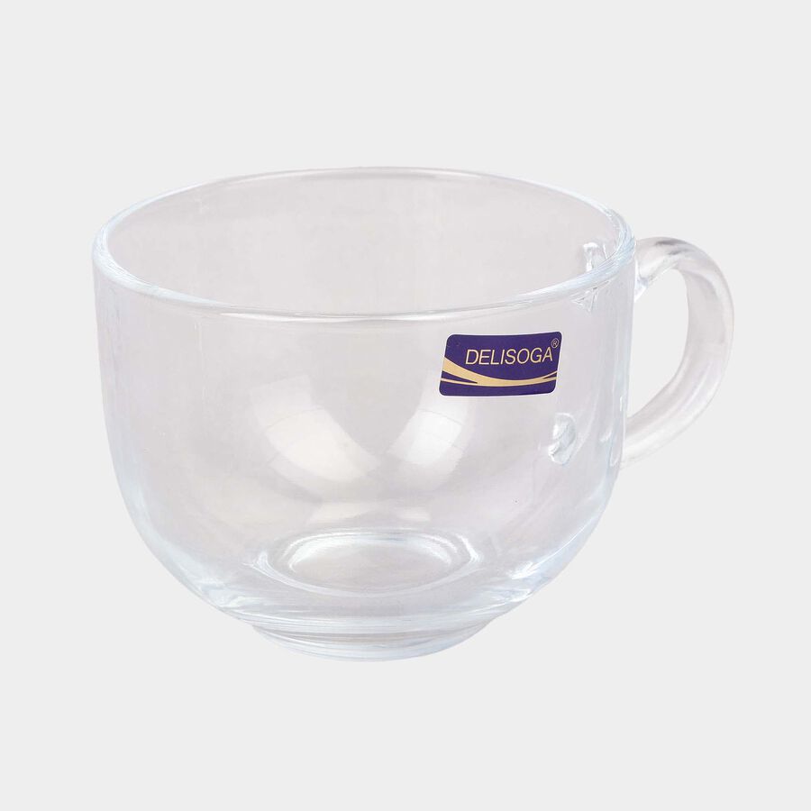 1 पीस कांच का कॉफ़ी मग- 450 ml, , large image number null