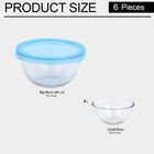 6 Pcs. Glass Pudding Set, Microwave Safe, , small image number null