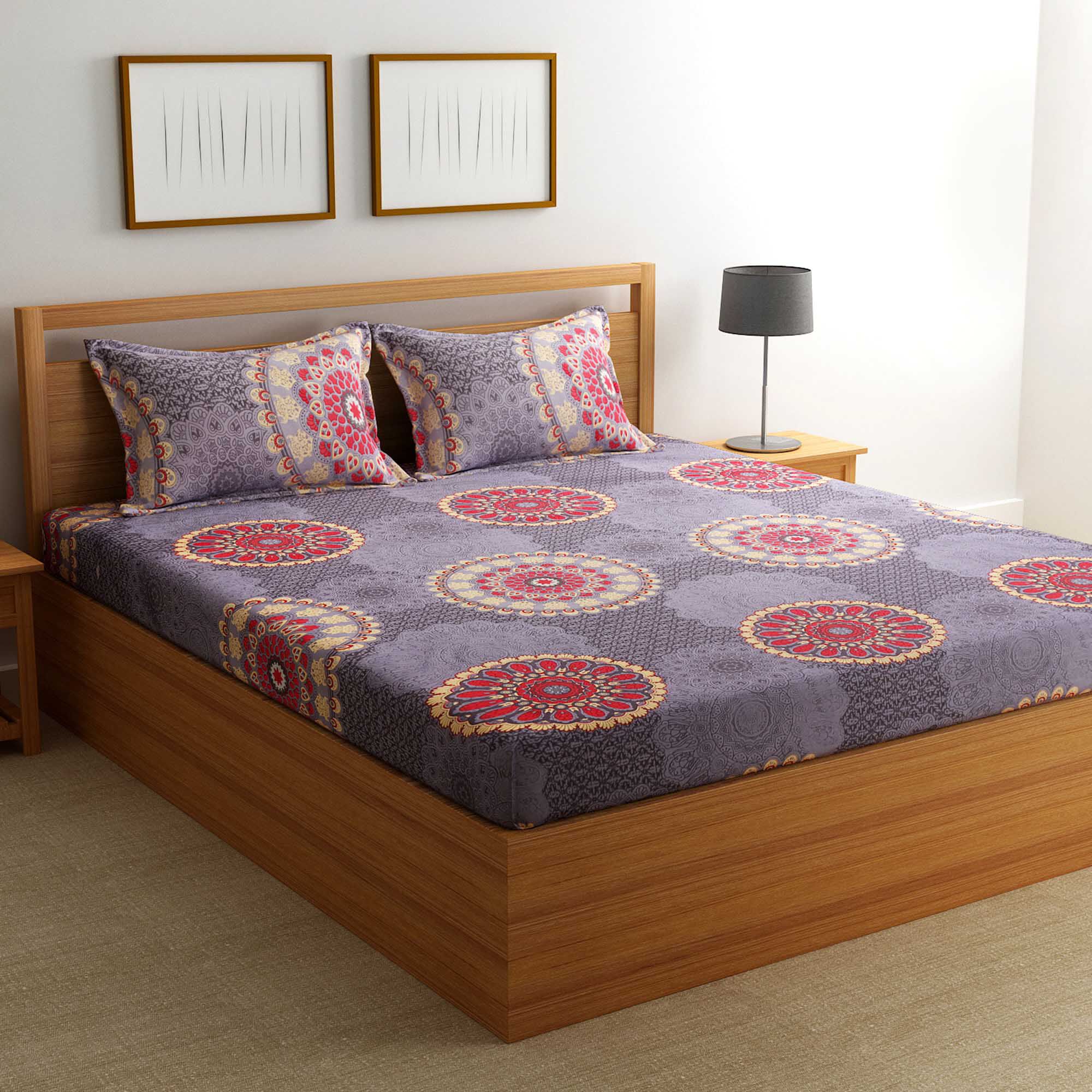 Double bed sheet price hot sale