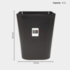 6.5 L Black Plastic Dustbin, , small image number null