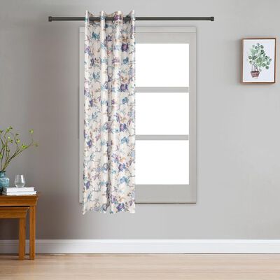 5ft. Dark Blue Window Curtain