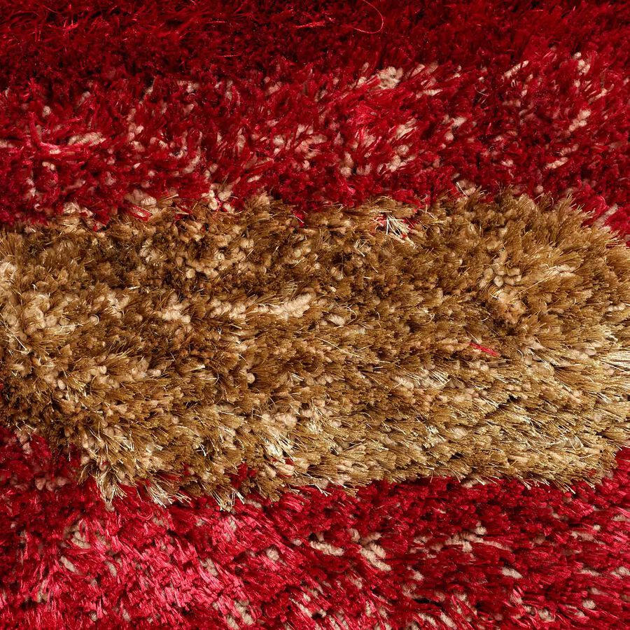 Maroon Solid Shaggy Doormat, , large image number null