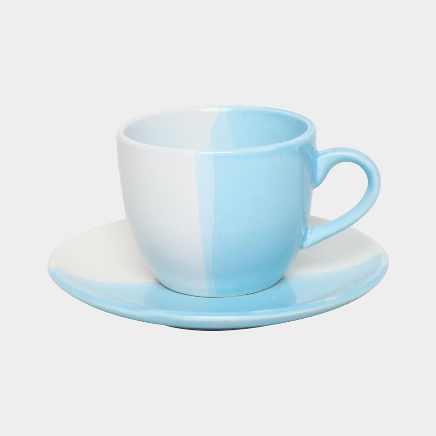 12 Pcs. Stoneware Cup and Saucer Set, , large image number null