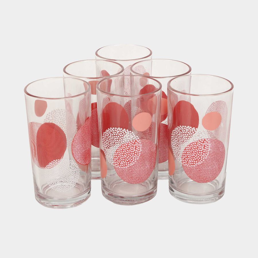 6 pcs. Glass Round Tumbler - 260 ml, , large image number null