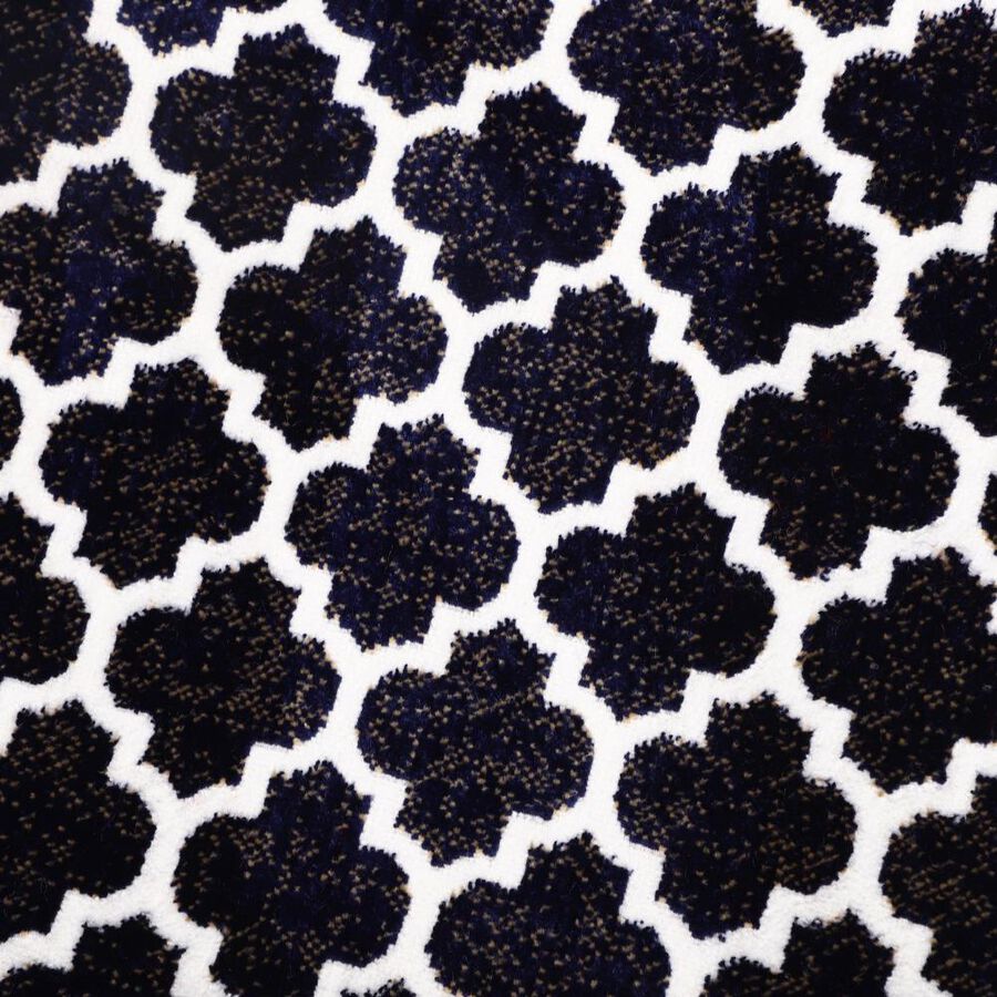 Blue Polyester Pooja Mat, , large