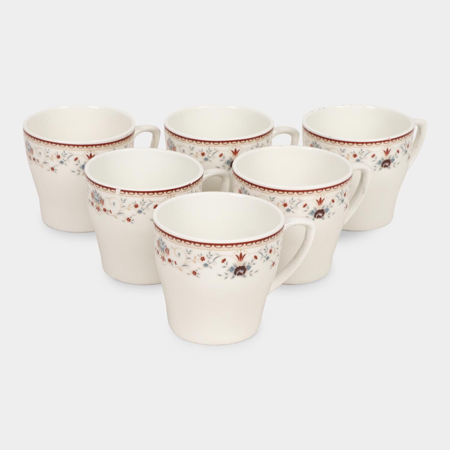 Home Finery                         170 ml Stoneware Mug Set of 6