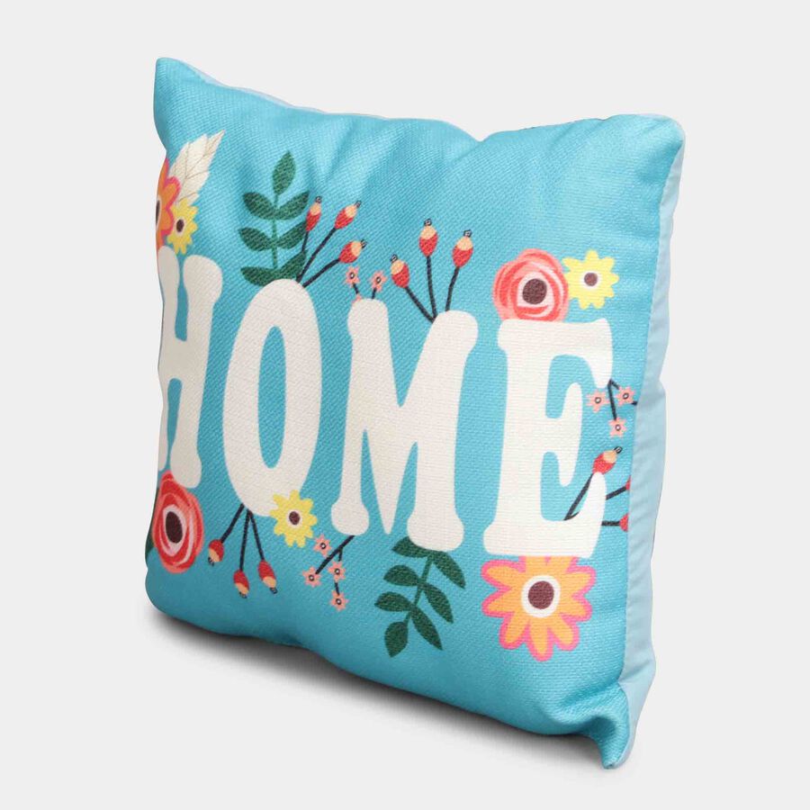 Aqua Microfiber Cushion, , large image number null