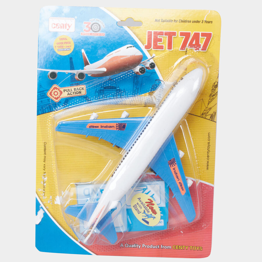 Jet 747 Pull Back Plane, , large image number null