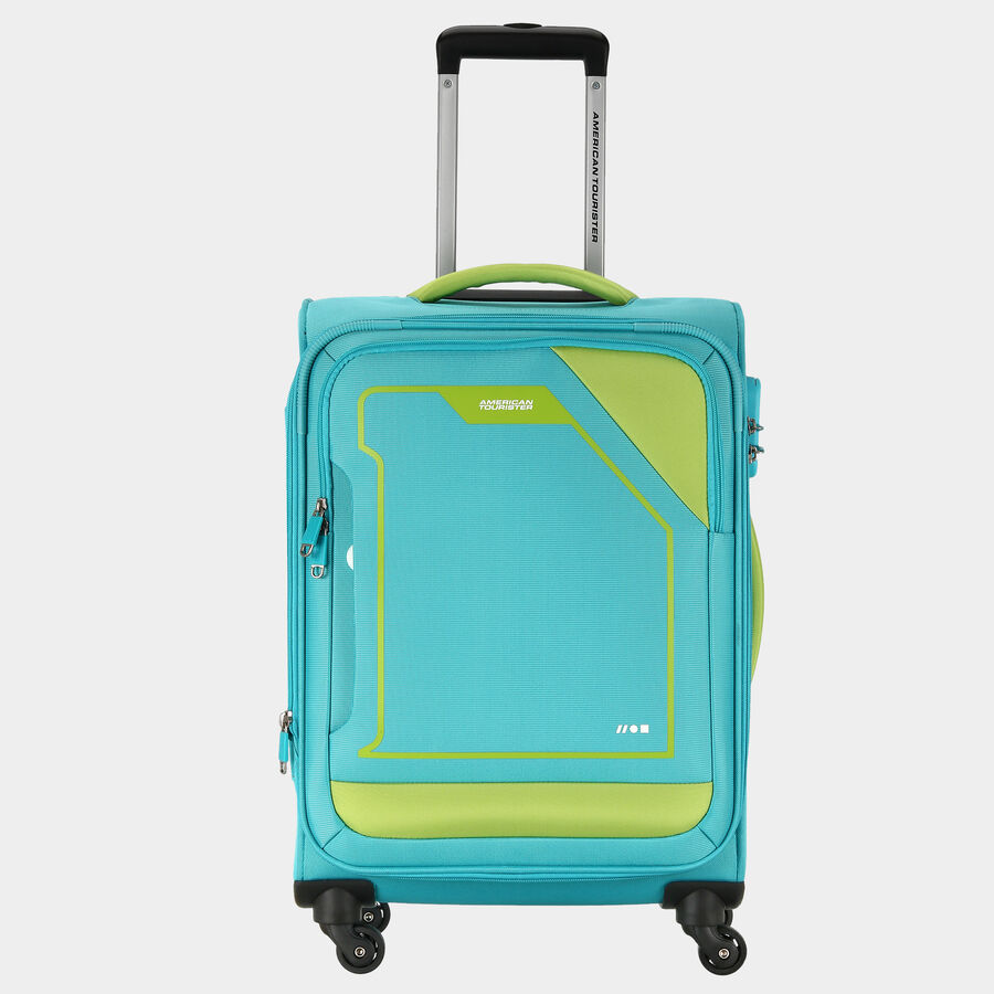 4-Wheel Polyester Soft Case Trolley, Small, , large image number null