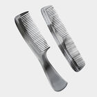 Plastic Hair Comb, Set of 2 - Colour/Design May Vary, , small image number null