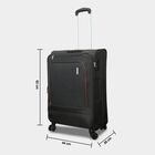 8-Wheel Polyester Soft Case Trolley, Medium, , small image number null