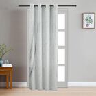 7ft. Light Grey Microfiber Door Curtain, , small image number null