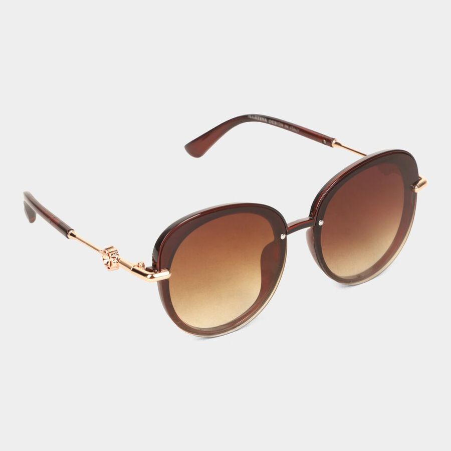 Women's Metal Gradient Wayfarer Sunglasses, , large image number null