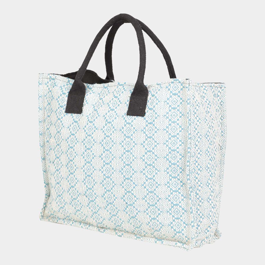 Women's Printed Canvas Tote Bag, Large, , large image number null
