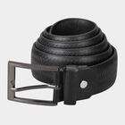 Men's Black Polyurethane Casual Belt, , small image number null