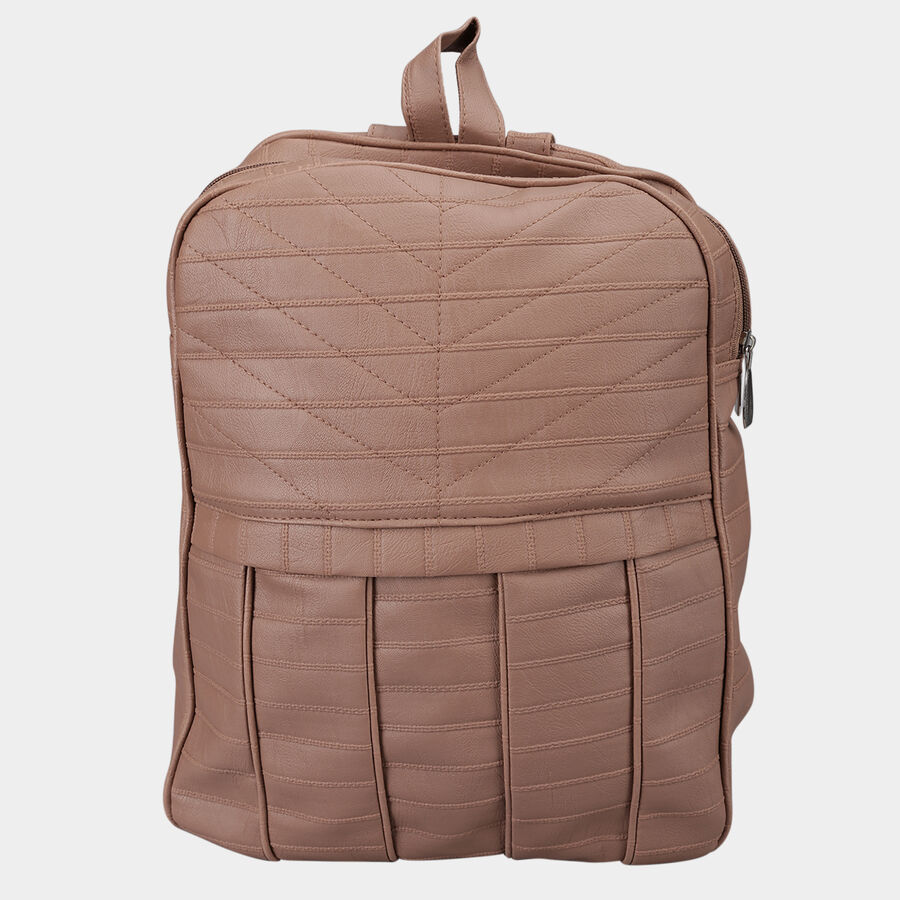 Women Peach Backpack, , large image number null