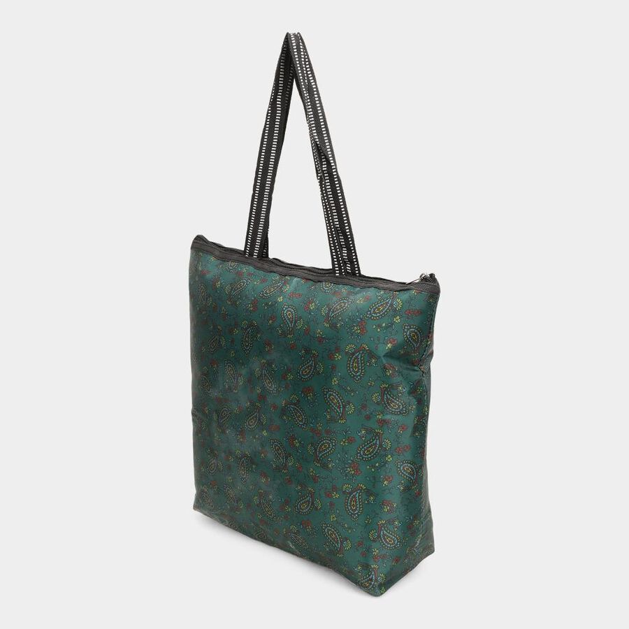 Women's Green Fabric-Polyester Tote Bag, , large image number null