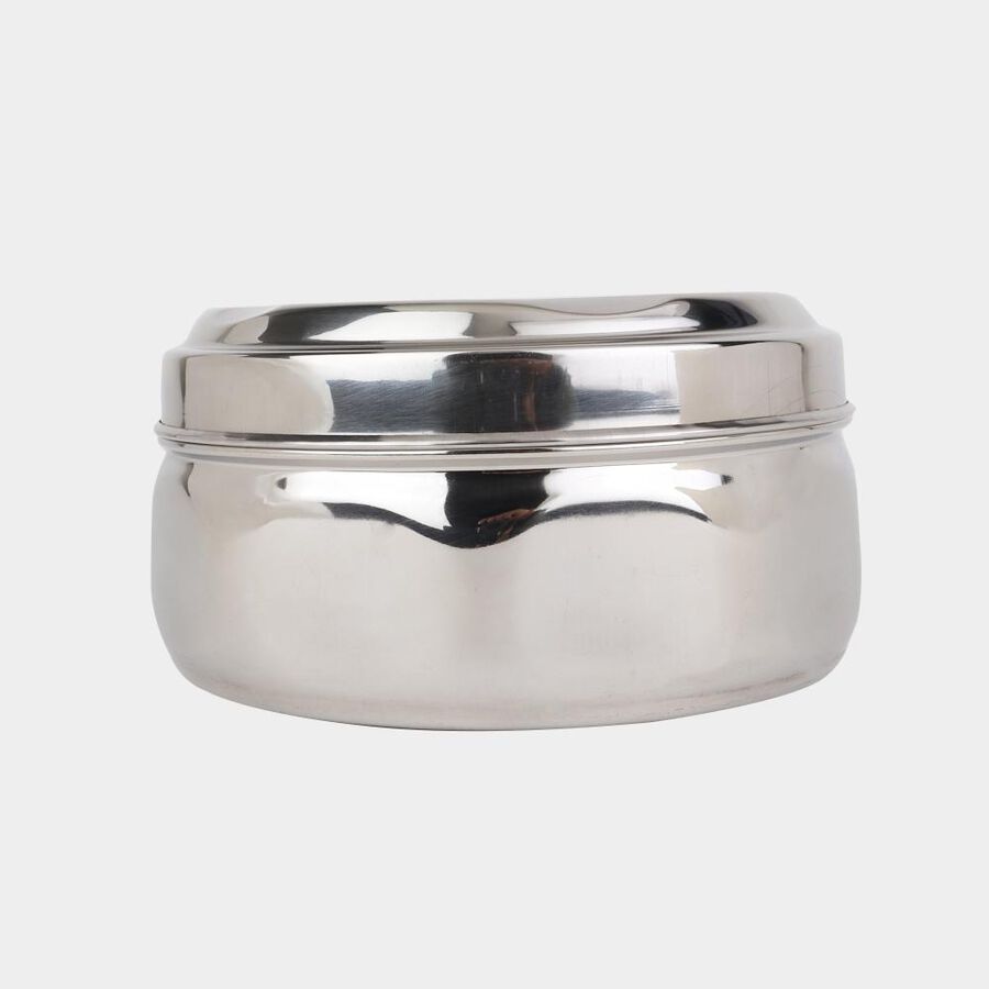 450 ml Stainless Steel Poori Dabba, , large image number null