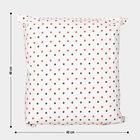 White Polyester Cushion, , small image number null