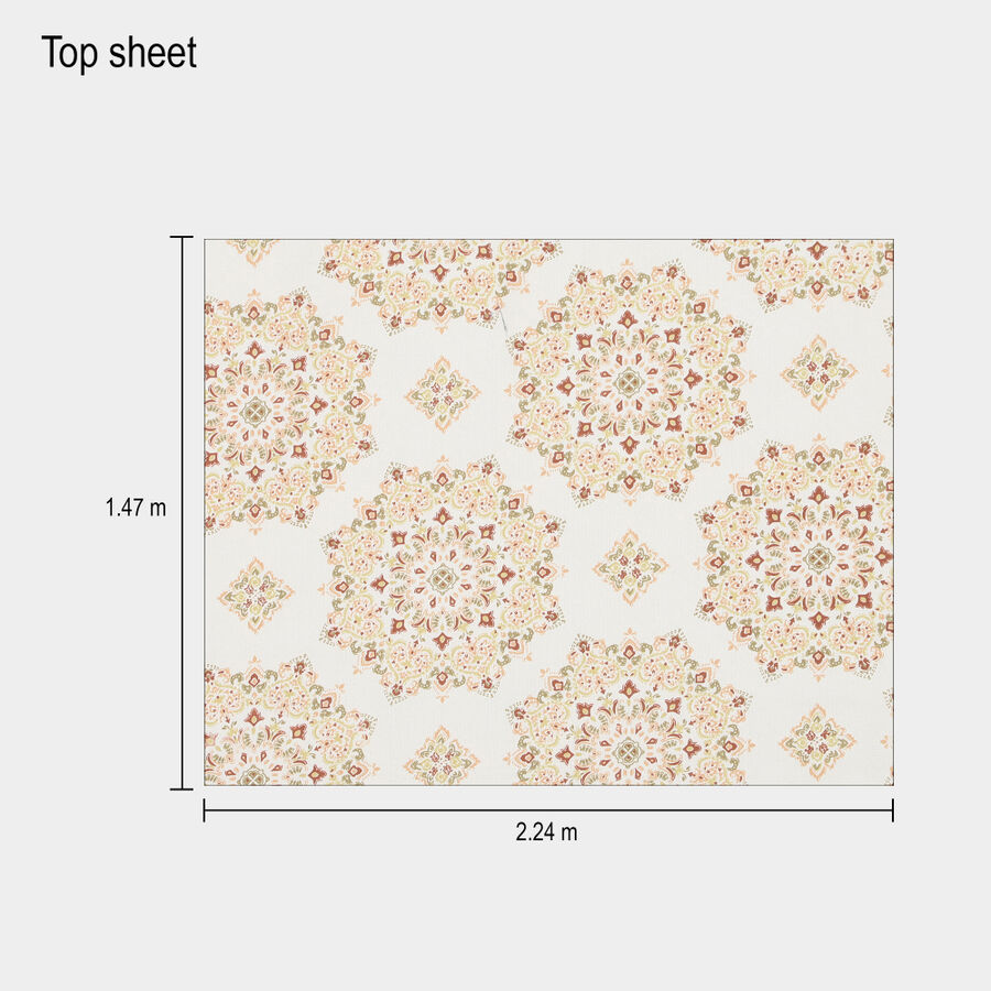 White Cotton Top Sheet , , large image number null