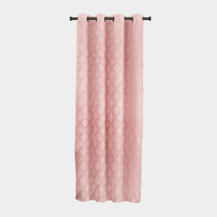 5 ft. Pink Polyester Curtain, , large image number null