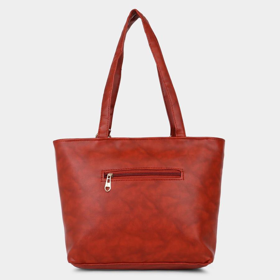 Women's Cherry Polyurethane Tote Bag, , large image number null