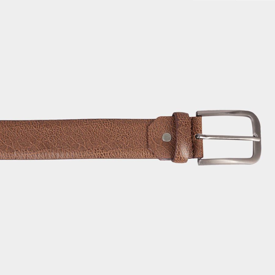 Men's Brown Polyurethane Casual Belt, , large image number null