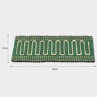 Green Polyester Cotton Door Mat, , small image number null