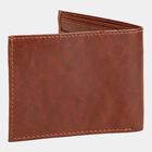 Men's Tan Polyurethane Wallet, , small image number null