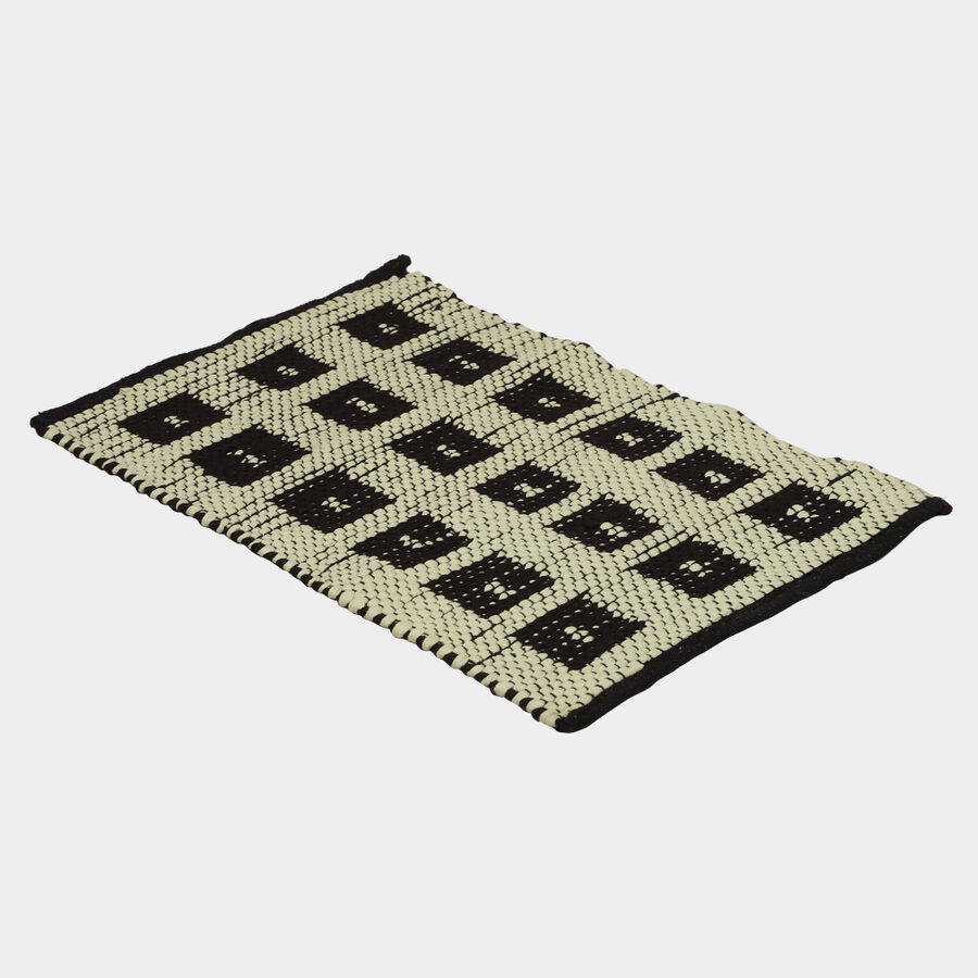 Black Polyester Cotton Mat, , large image number null