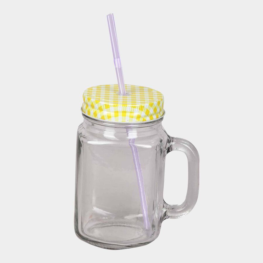 1 Pc. Glass Mason Jar- 360 ml, , large image number null