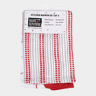 Set of 3 Cotton Kitchen Napkin, , small image number null