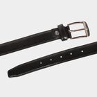 Men's Black Polyurethane Formal Belt, , small image number null