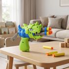 Kid's Dinosaur Soft Dart Blaster Toy Gun with Suction Bullets, , small