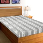 Grey Polycotton Bedcover, , small image number null