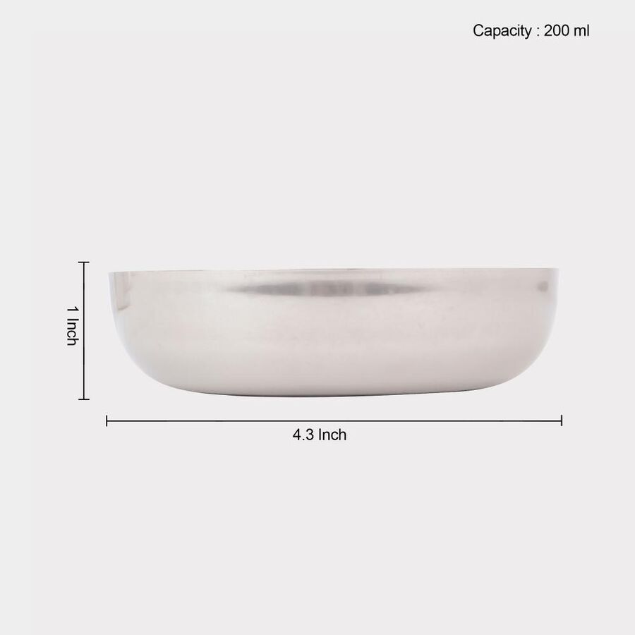 200 ml Steel Bowl, , large image number null
