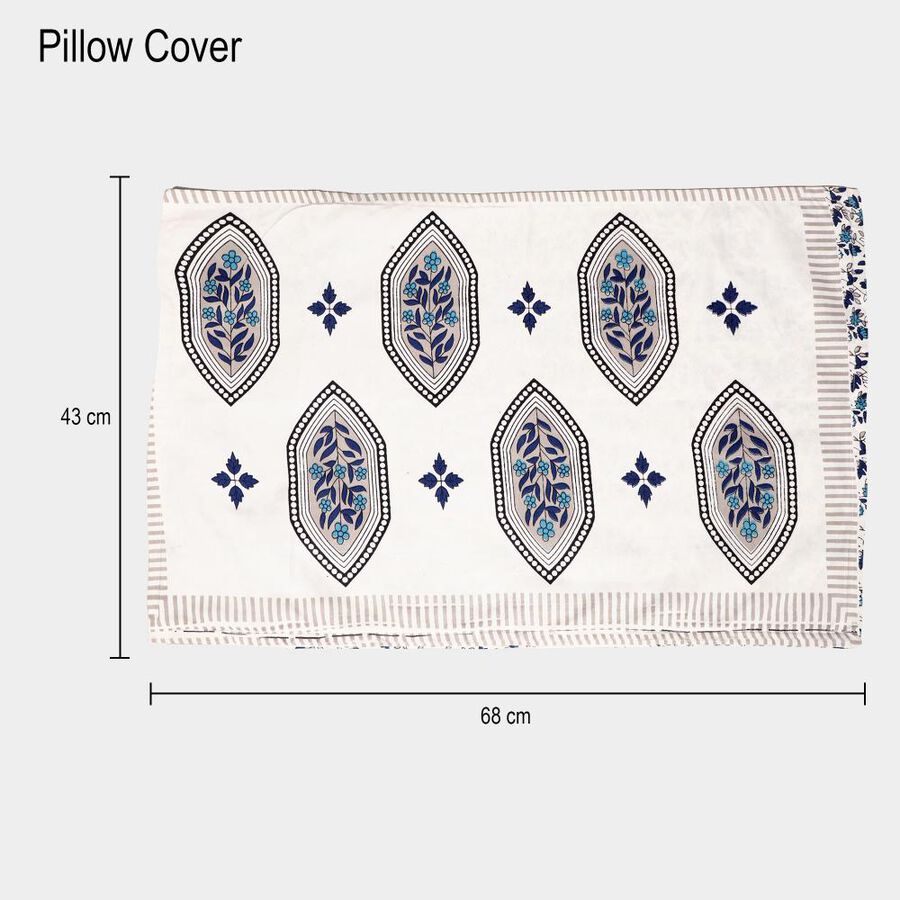 पॉलिएस्टर पिलो कवर, 43 X 68 सेमी, , large