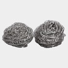 स्टेनलेस स्टील मल्टीपर्पज़ स्क्रबर (12gm) - 2 का सेट, , small image number null