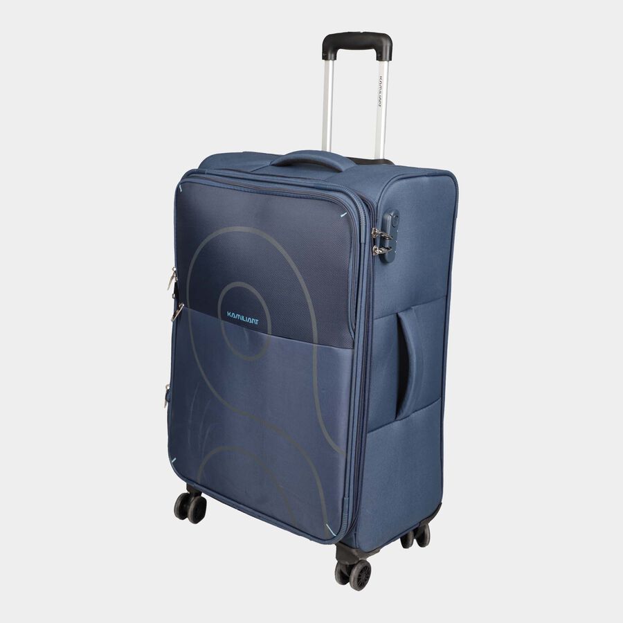 8-Wheel Polyester Soft Case Trolley, Medium, , large image number null